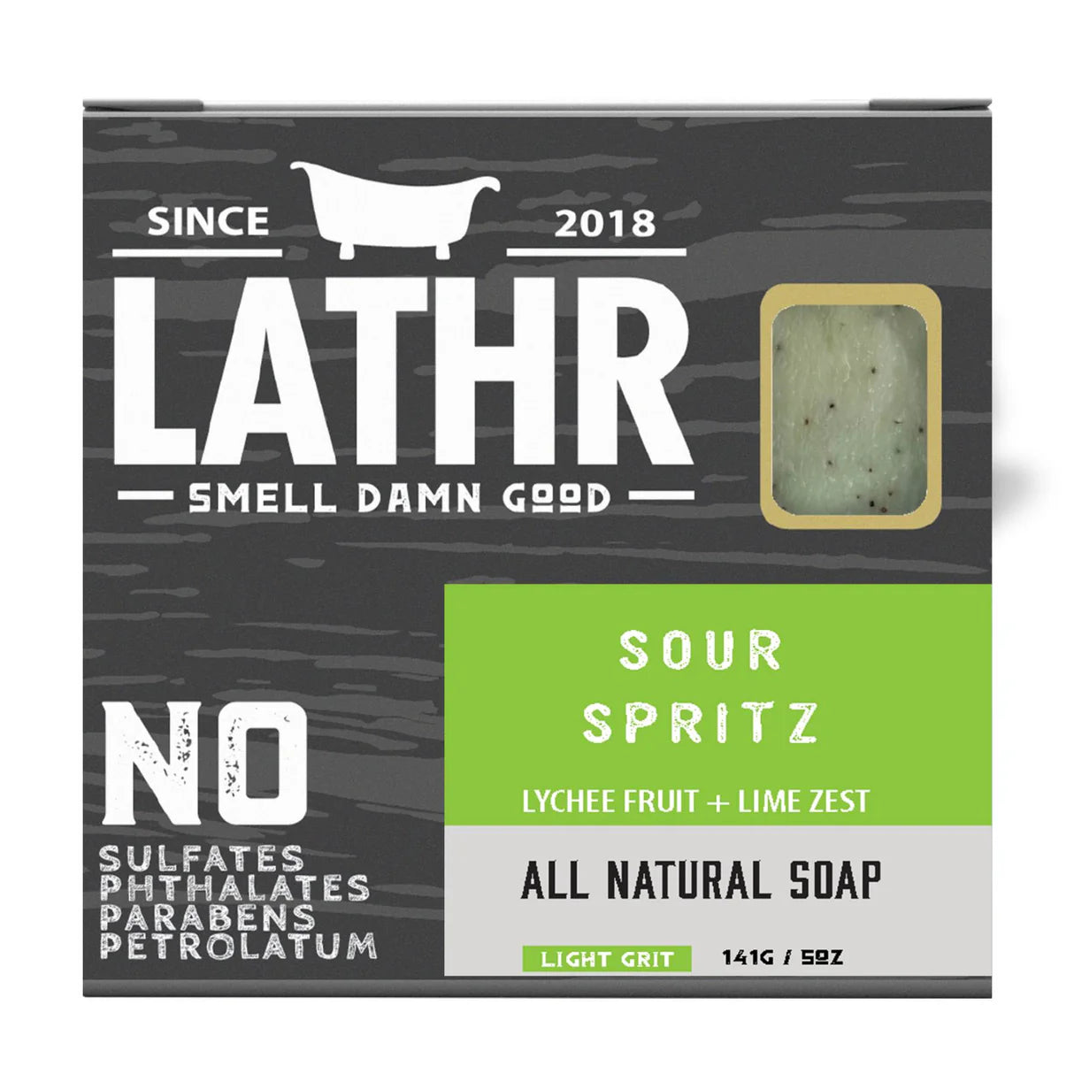 Artisan Soap - Sour Spritz Scent - Light Grit