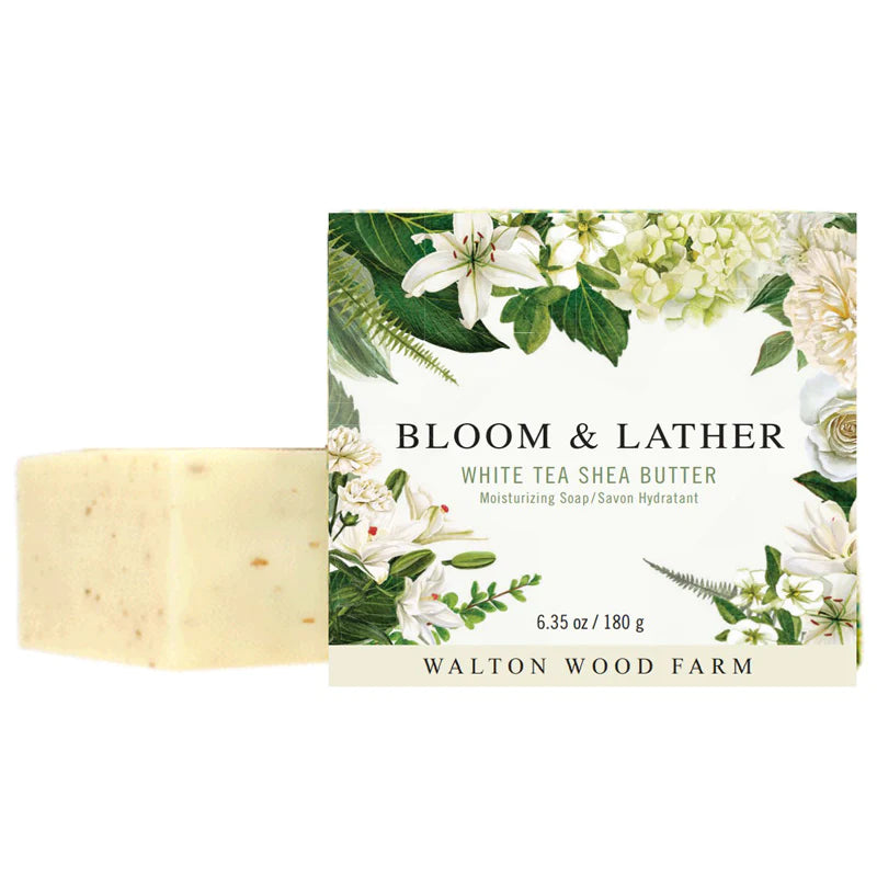 White Tea Shea Butter Soap/ 5 Bars