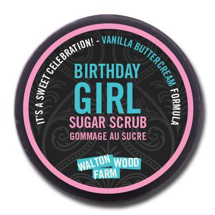 Birthday Girl Real Sugar & Shea Scrub - Vanilla Buttercream - The Wandering Merchant