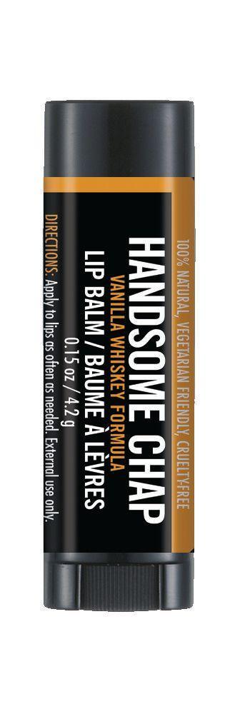 Handsome Chap Lip Balm - Vanilla & Whiskey - The Wandering Merchant