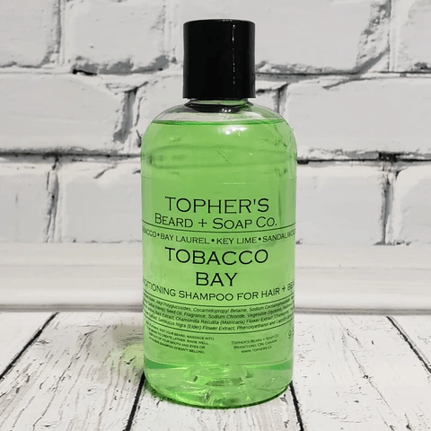 Tobacco Bay - 2 In 1 Hair + Beard Shampoo - The Wandering Merchant