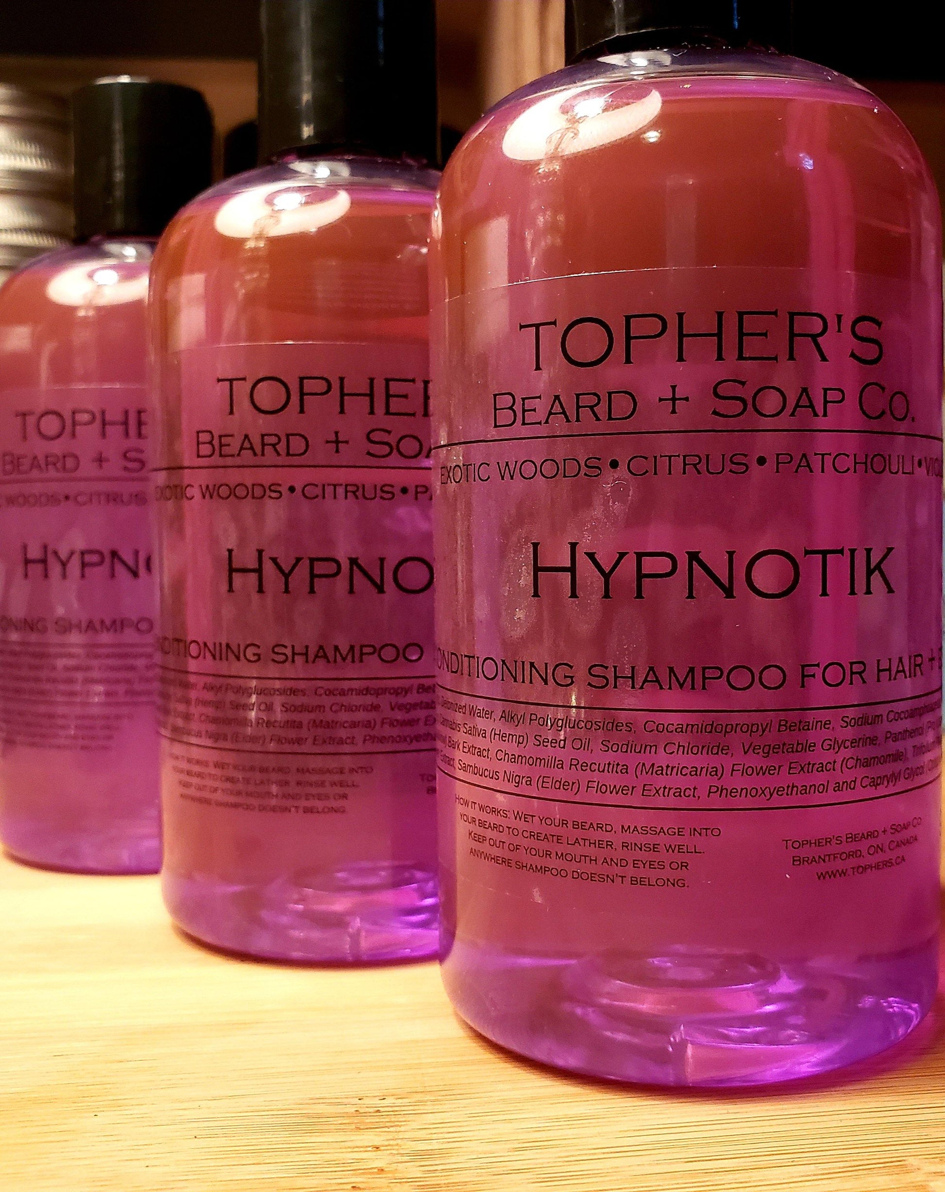 Hypnotik - 2 In 1 Hair + Beard Shampoo - The Wandering Merchant