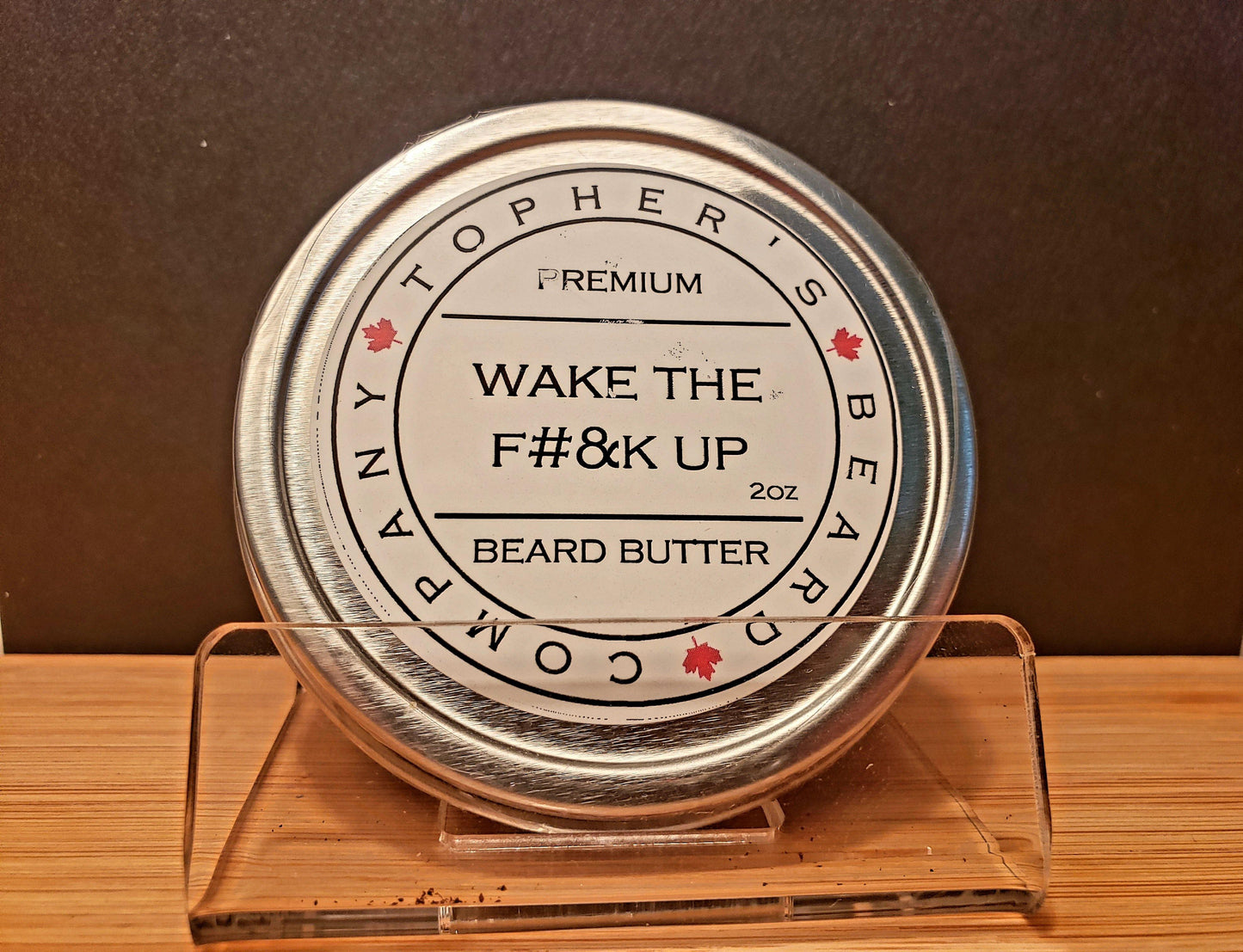 Wake The F#&k Up! Beard Butter - The Wandering Merchant