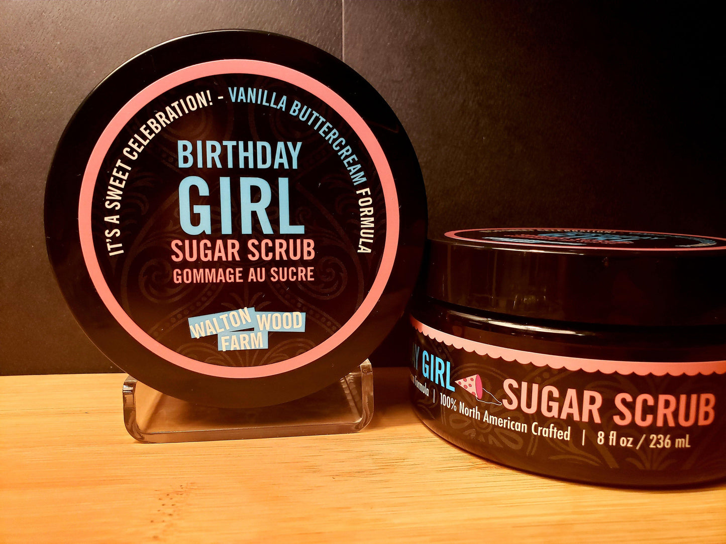Birthday Girl Real Sugar & Shea Scrub - Vanilla Buttercream - The Wandering Merchant