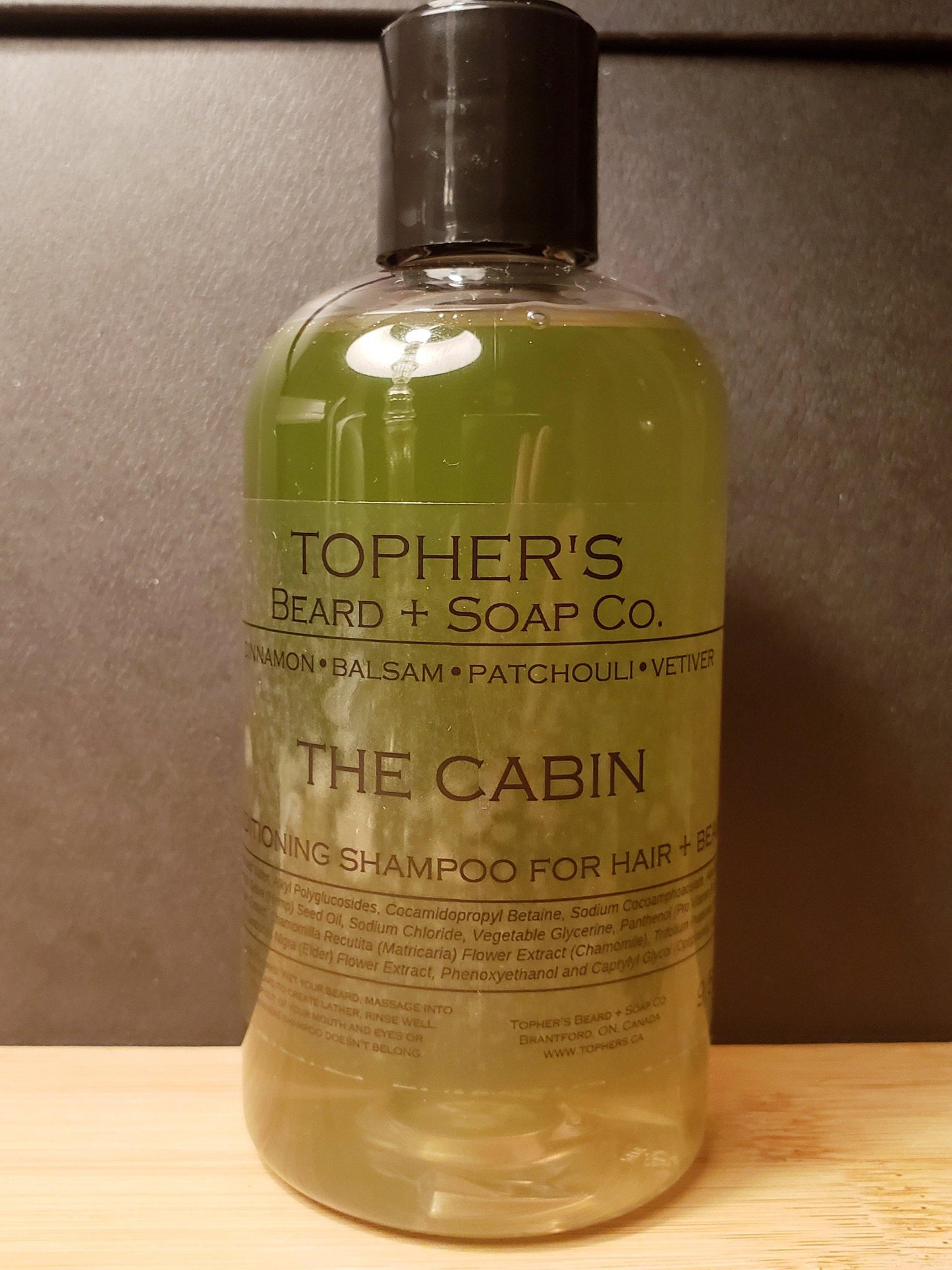 The Cabin - 2 In 1 Hair + Beard Shampoo - The Wandering Merchant