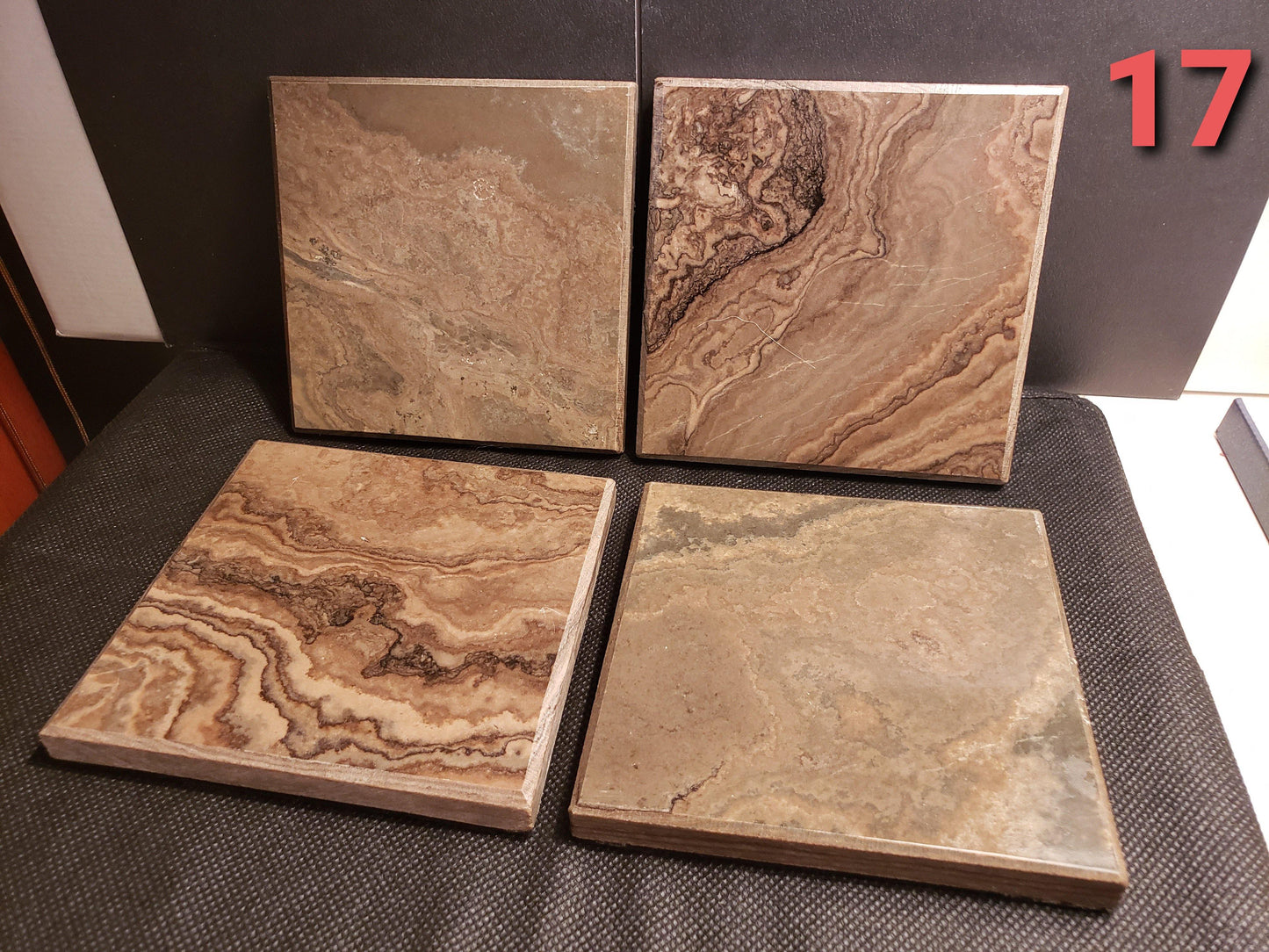 Hand Cut Limestone Coaster Sets - The Wandering Merchant