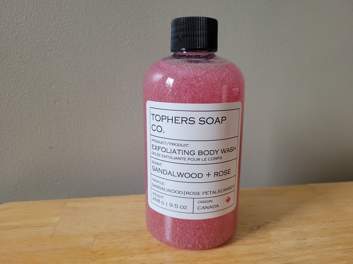 Sandalwood & Rose Lava Infused Body Wash