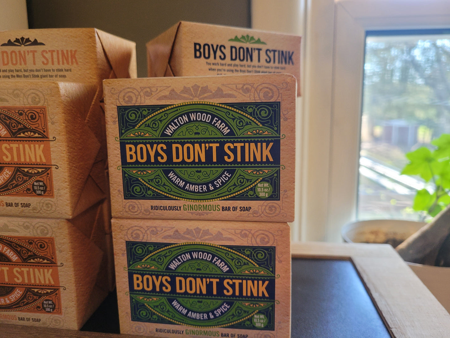 Boys Don't Stink XXL 10oz Exfoliating Soap Bar