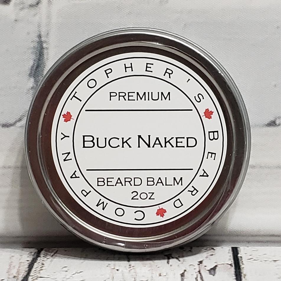 Buck Naked Beard Balm (Unscented) - The Wandering Merchant