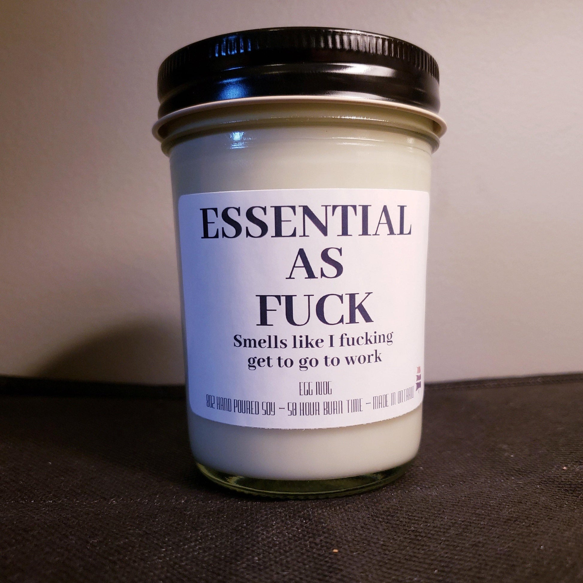 Artisan Soy Candle - Egg Nog | Winter Collection - The Wandering Merchant
