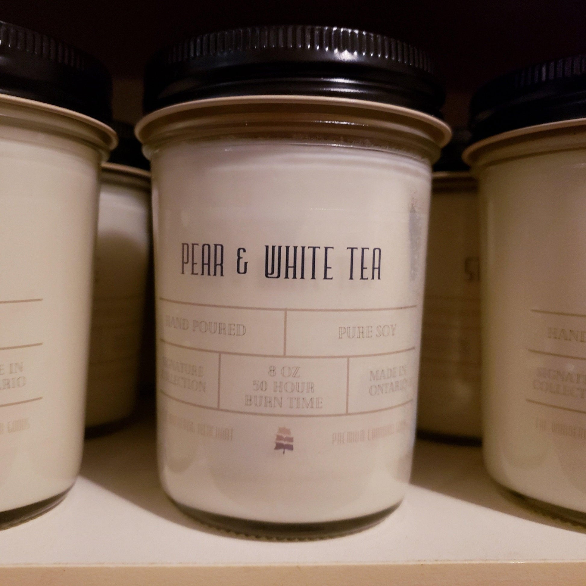Artisan Soy Candle - Pear & White Tea | Spring & Summer Collection - The Wandering Merchant
