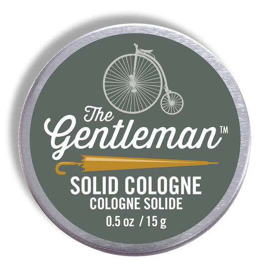 Mini Natural Solid Cologne - The Gentleman - Citrus & Mahogany
