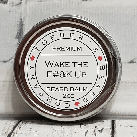 Wake The F#&k Up! Beard Balm - The Wandering Merchant